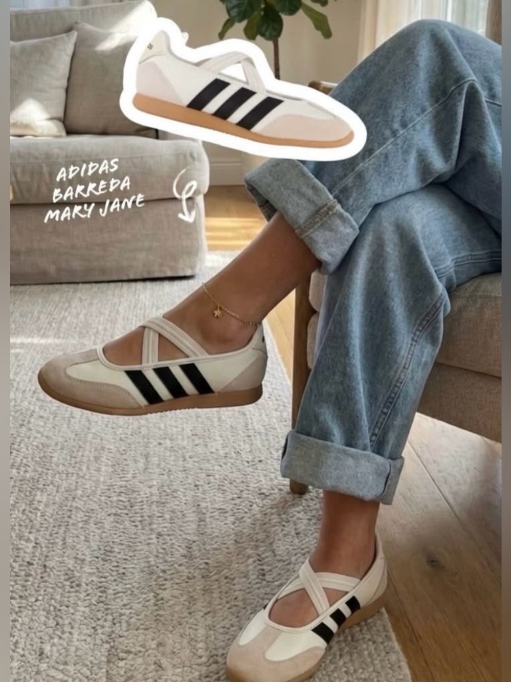 Adidas Barreda Mary Janes